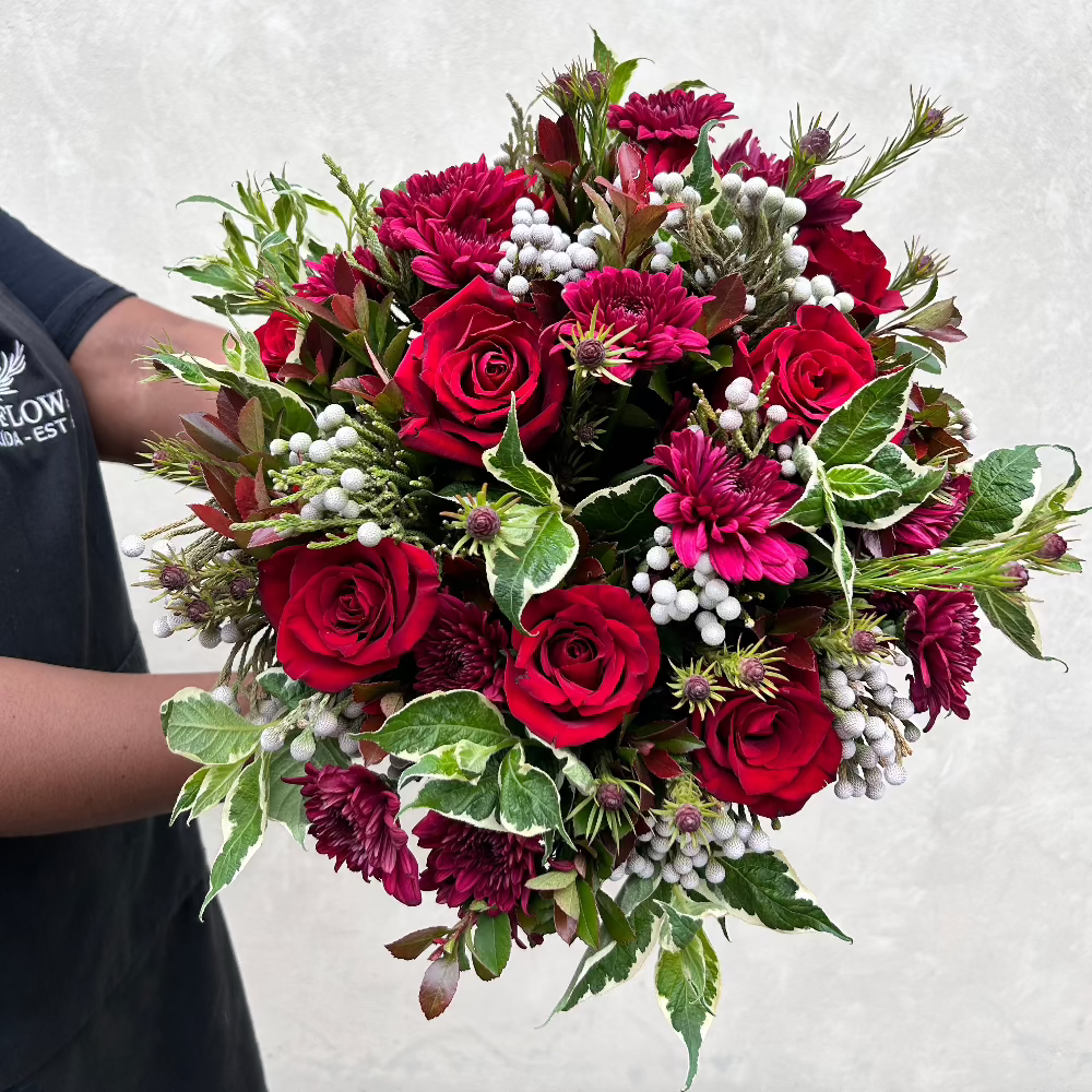 Festive Red Bouquet