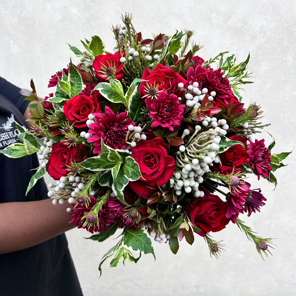 Festive Red Bouquet