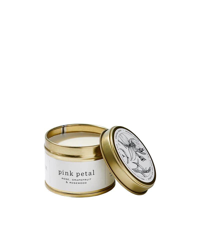 Gold Tin Travel Candle