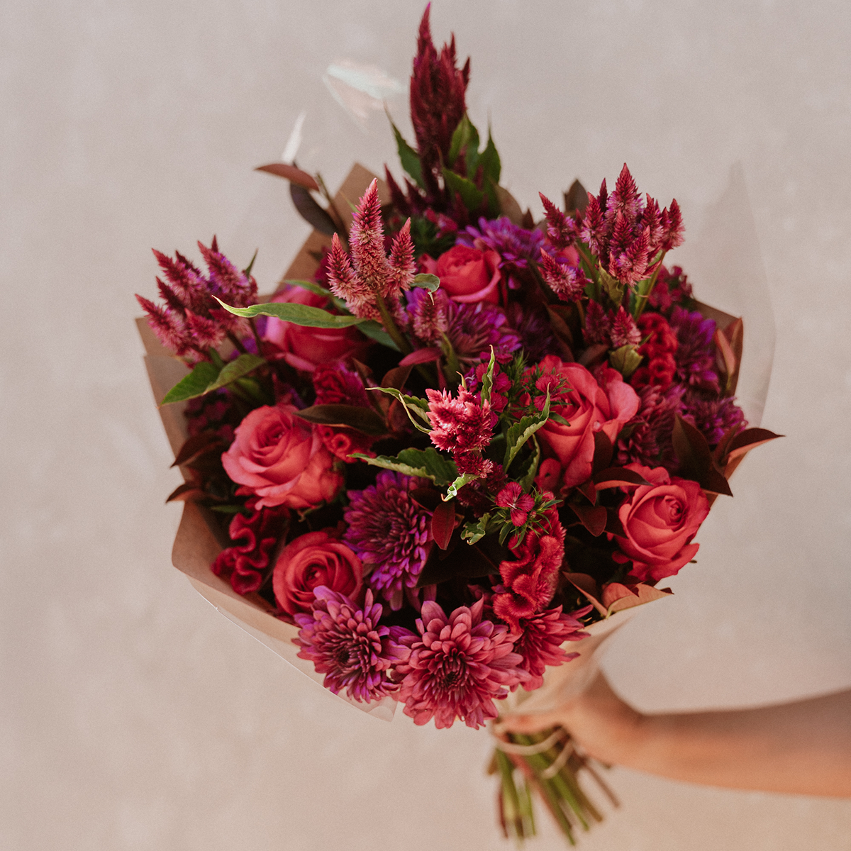 Bright Pinks Bouquet - Fresh Flowers on Florida