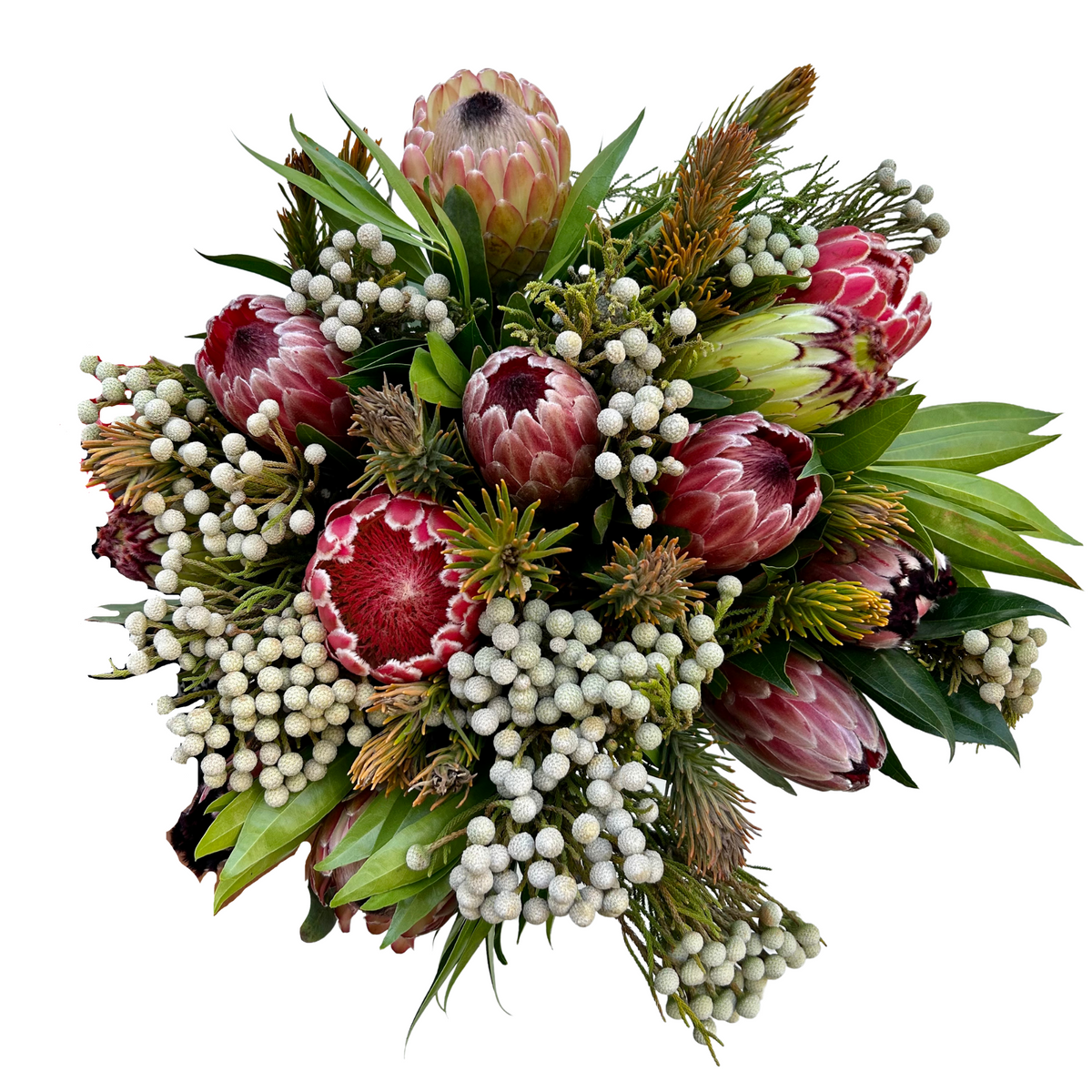 Proteas and Indigenous Bouquet Fresh Flowers on Florida