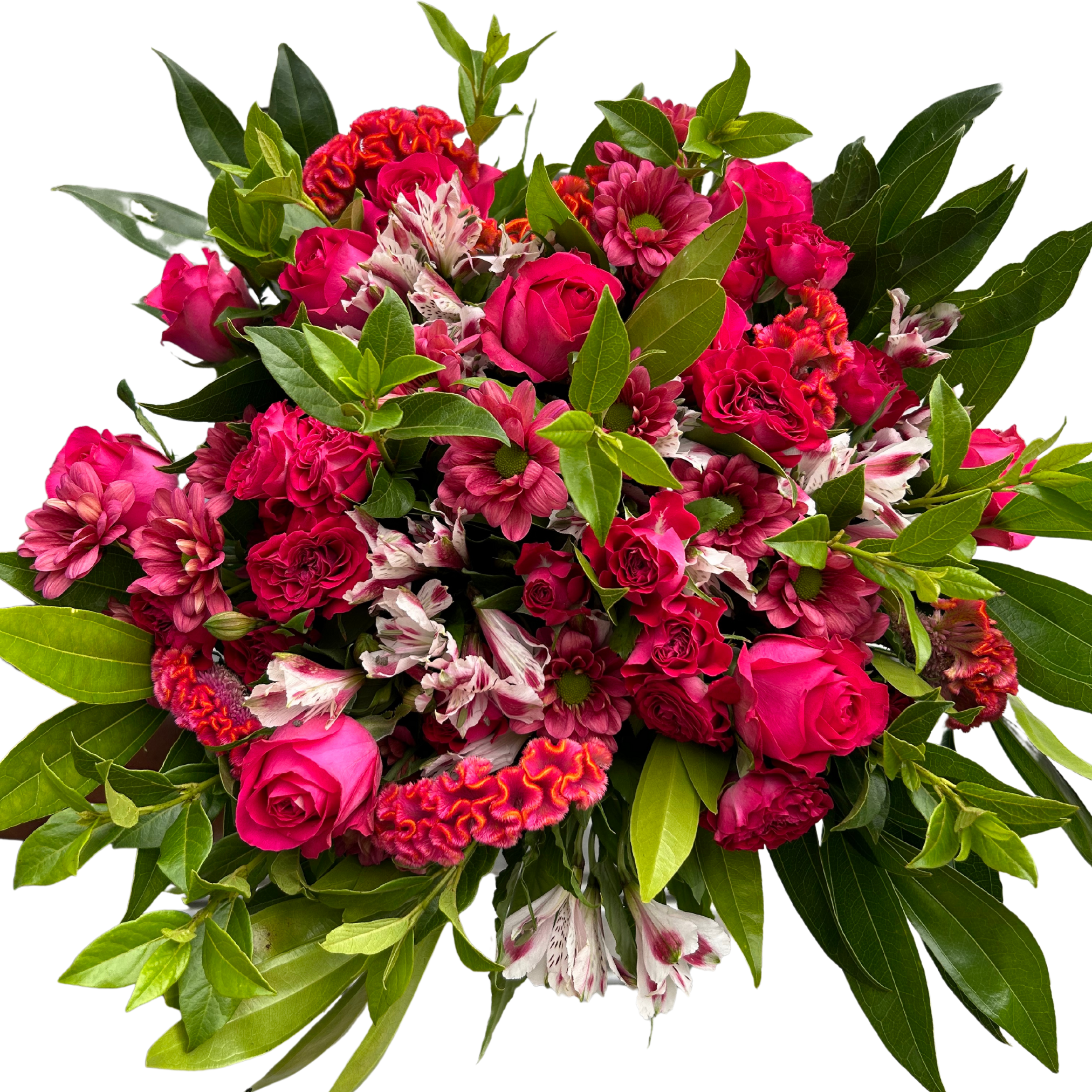 Bright Pinks Bouquet - Fresh Flowers on Florida