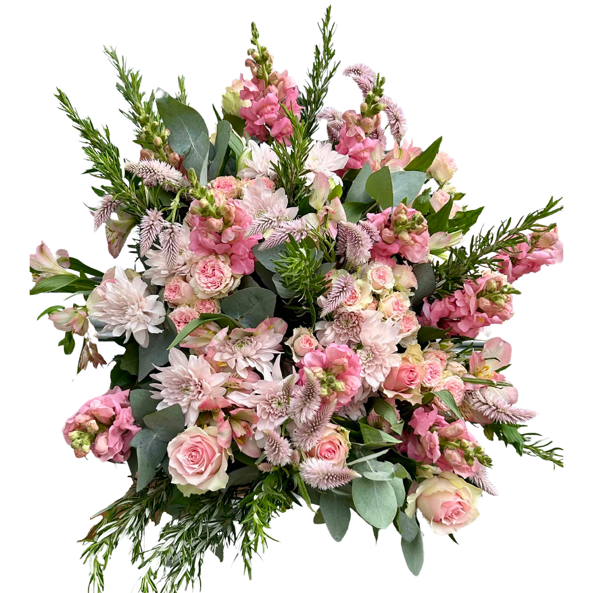 Pastel Soft Pinks & Lilacs Bouquet - Fresh Flowers on Florida