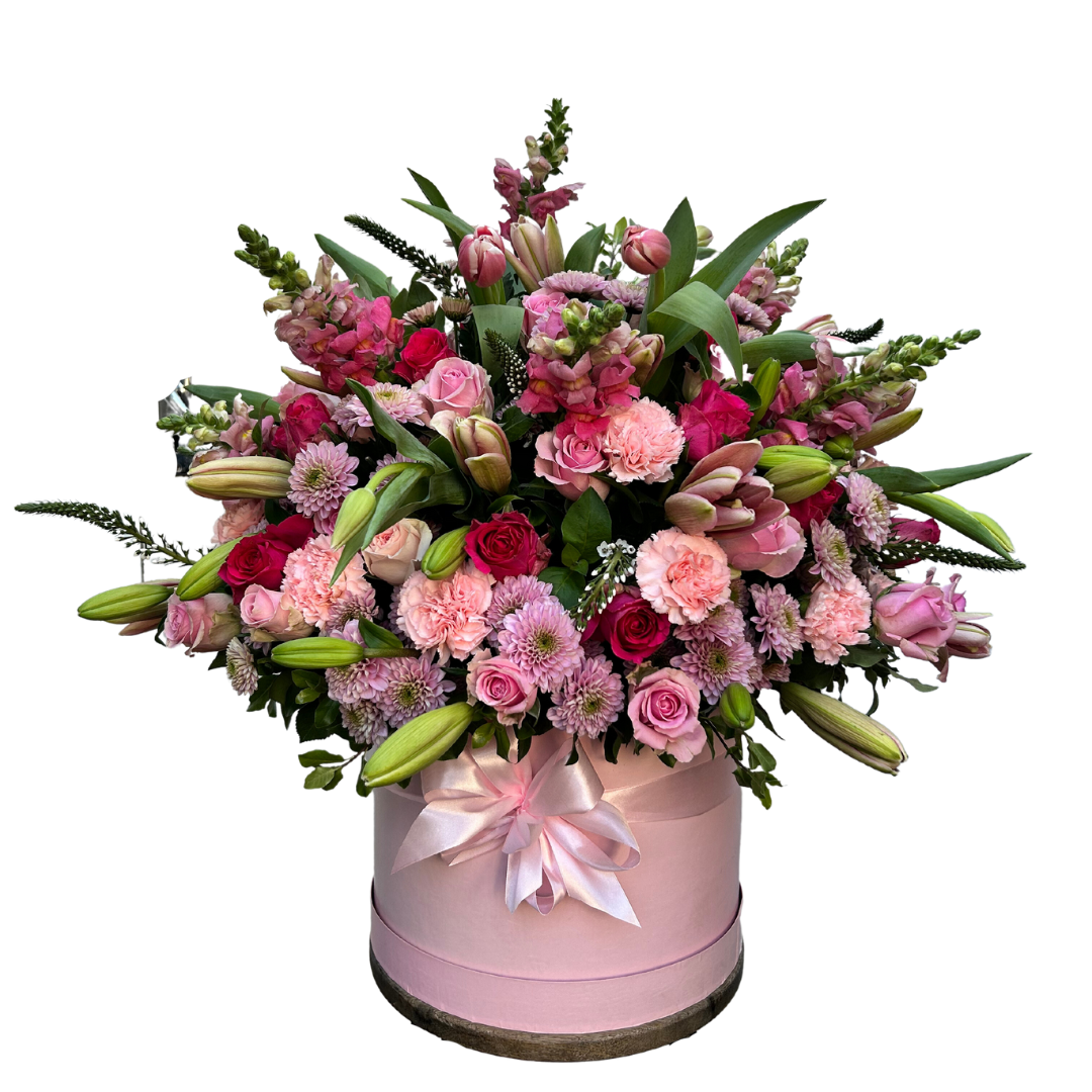 Arrangements in Boxes & Vases