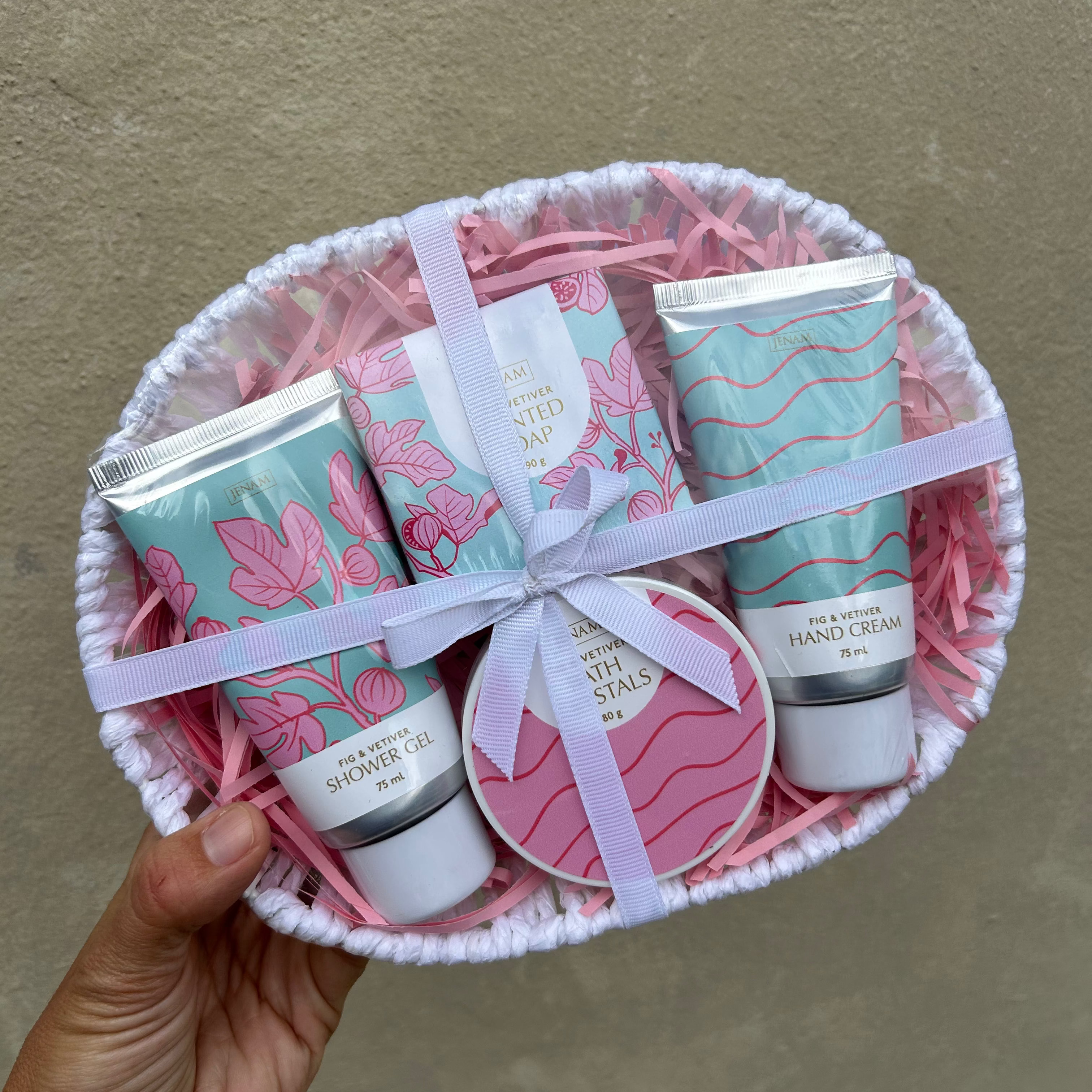 Fig & Vetiver Beauty Basket