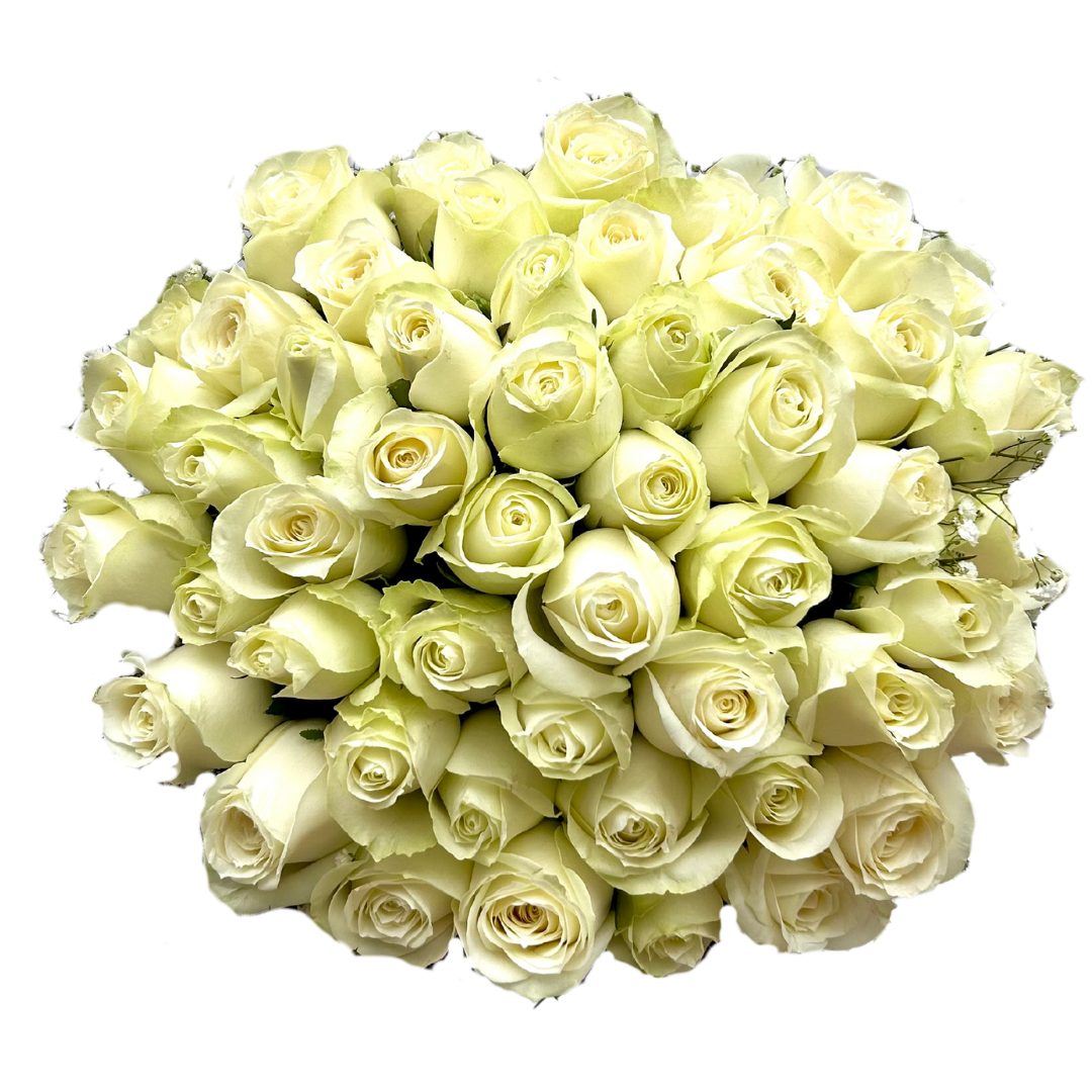 Speciality White Roses Bouquet