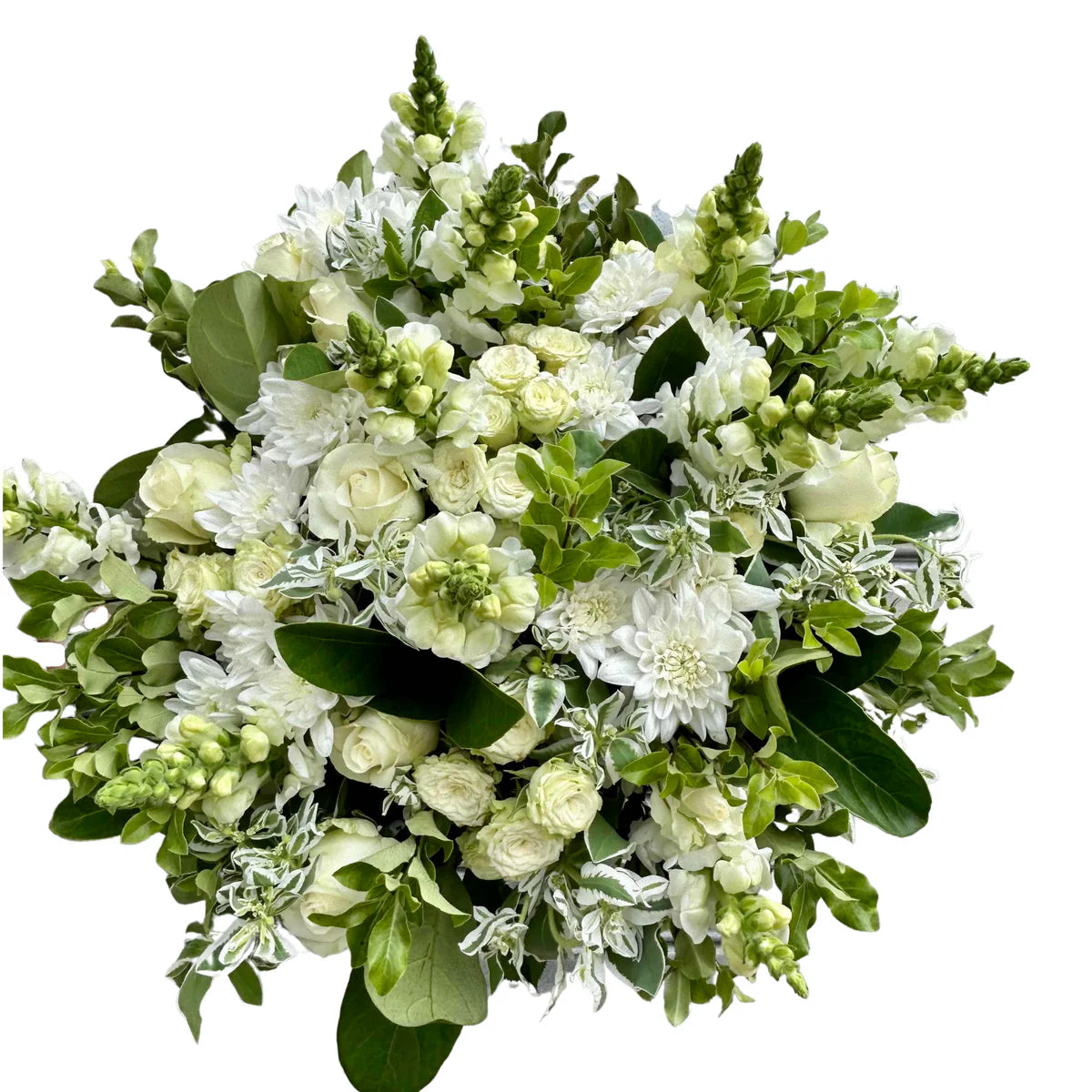 Valentines Classic White Bouquet