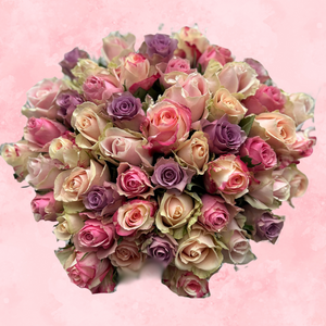 Mother's Day Pastel Roses Bouquet